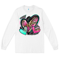 White race hearts Long Sleeve Tee - Zillion Design Studio