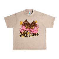 French Oak Self love pink afro nails Urban Heavy Tee - RanaPortraitStore