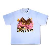 Grape Ice Self love pink afro nails Urban Heavy Tee - RanaPortraitStore