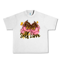 Lunar Rock Self love pink afro nails Urban Heavy Tee - RanaPortraitStore