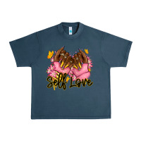 Midnight Navy Self love pink afro nails Urban Heavy Tee - RanaPortraitStore