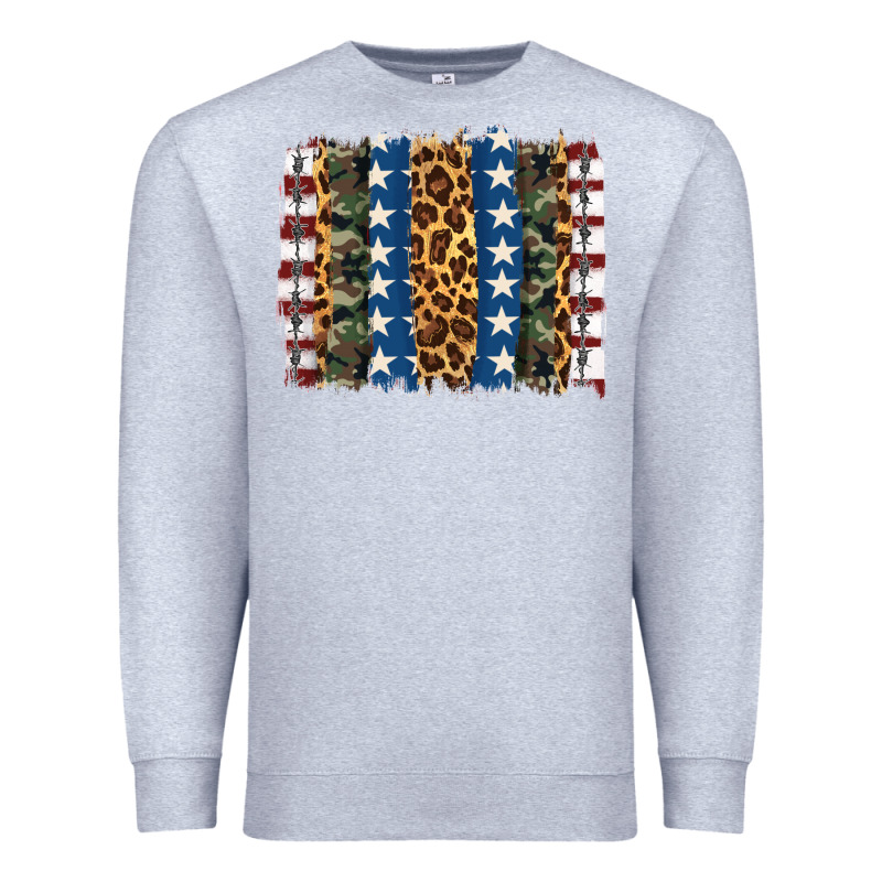 Usa Army Pattern Brushstroke Premium Sweatshirt by Artiststas | Teevron