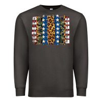 Smoke usa army pattern brushstroke Premium Sweatshirt - Artiststas