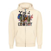 Sandshell cool it cowboy Zipper Hoodie - SublimationCraftShop