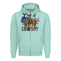 Cool It Cowboy Zipper Hoodie | Teevron