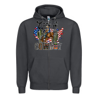 Smoke cool it cowboy Zipper Hoodie - SublimationCraftShop