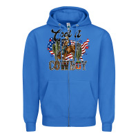 True Royal cool it cowboy Zipper Hoodie - SublimationCraftShop