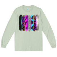 Matcha race brushstrokes Long Sleeve Tee - Zillion Design Studio