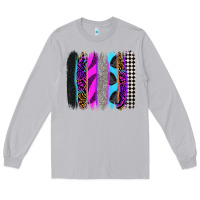 Moon Dust race brushstrokes Long Sleeve Tee - Zillion Design Studio