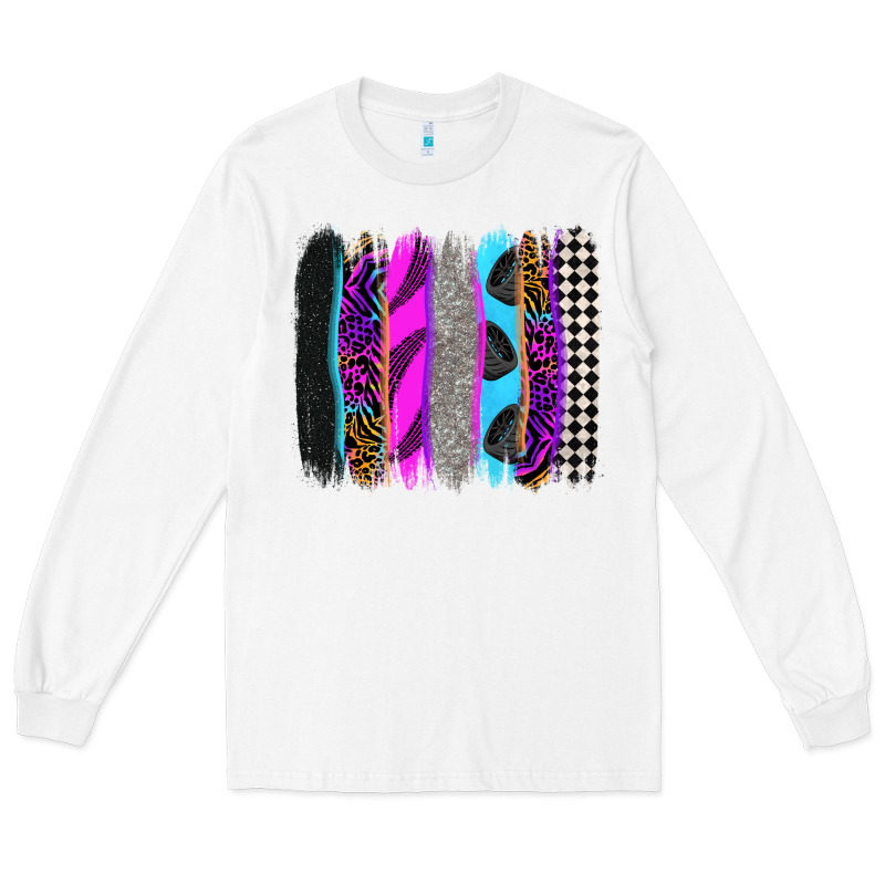 Race Brushstrokes Long Sleeve Tee by Zillion Design Studio | Teevron