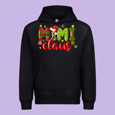Mimi Claus Urban Hoodie Designed By Maliassmallbusiness
