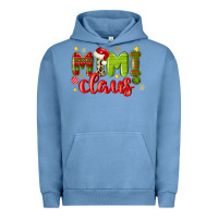 Pigment Pebble Blue mimi claus Urban Hoodie - MaliasSmallBusiness