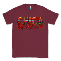 Burgundy Chica Bonita Classic Tee - texasbilliewilder
