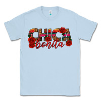 Dusty Blue Chica Bonita Classic Tee - texasbilliewilder