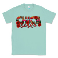 Seafoam Chica Bonita Classic Tee - texasbilliewilder