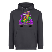 Smoke farm truck, mardi gras Heavyweight Hoodie - JahusDesignShop