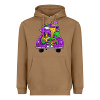Farm Truck, Mardi Gras Heavyweight Hoodie | Teevron