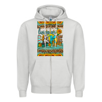 Dove Grey living on lake time air freshener Zipper Hoodie - HRA Design Shop