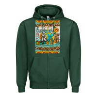 Sports Green living on lake time air freshener Zipper Hoodie - HRA Design Shop