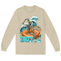 Mushroom stay salty Long Sleeve Tee - texasbilliewilder