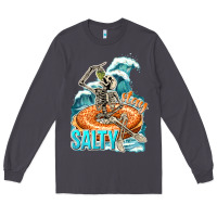 Smoke stay salty Long Sleeve Tee - texasbilliewilder