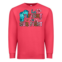 Cardinal her fighting is our fight Premium Sweatshirt - AdoDesignShop