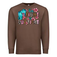 Chestnut her fighting is our fight Premium Sweatshirt - AdoDesignShop