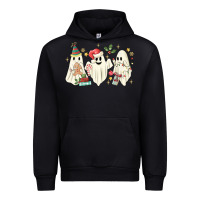 Black Christmas ghosts Urban Hoodie - MaliasSmallBusiness