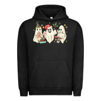 Pigment Black Christmas ghosts Urban Hoodie - MaliasSmallBusiness