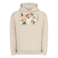 Pigment French Oak Christmas ghosts Urban Hoodie - MaliasSmallBusiness