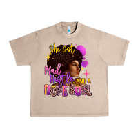 French Oak She got mad hustle and a dope soul Urban Heavy Tee - RanaPortraitStore