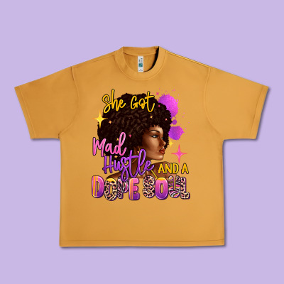 She Got Mad Hustle And A Dope Soul Urban Heavy Tee Designed By Ranaportraitstore