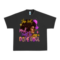 Pigment Black She got mad hustle and a dope soul Urban Heavy Tee - RanaPortraitStore