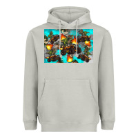 Moon Dust Dinosaur monster truck Heavyweight Hoodie - Artiststas