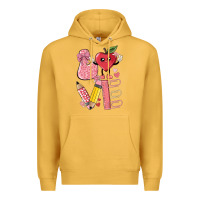 Mustard love teacher Premium Hoodie - MaliasSmallBusiness