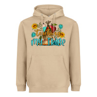 Mushroom teaching my tribe Heavyweight Hoodie - BundleAndBundleShop