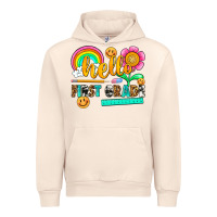 Sandshell hello first grade Urban Hoodie - NancyCooperArtShop