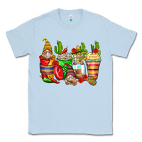 Dusty Blue mexican gnomes coffee cups Classic Tee - Zillion Design Studio