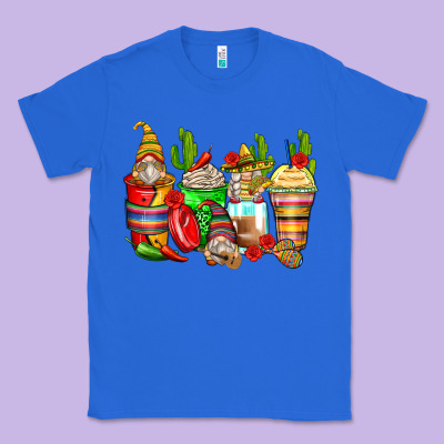 Mexican Gnomes Coffee Cups Classic Tee Designed By Zillion Design Studio