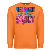 Carrot her fight is my fight Premium Sweatshirt - AdoDesignShop