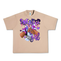 Burro Purple galaxy sneaker girl Urban Heavy Tee - RanaPortraitStore