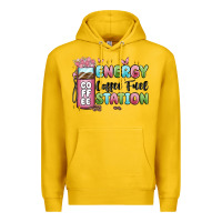 Lemon energy coffee fuel station Premium Hoodie - MaliasSmallBusiness