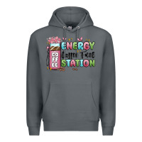 Rock energy coffee fuel station Premium Hoodie - MaliasSmallBusiness