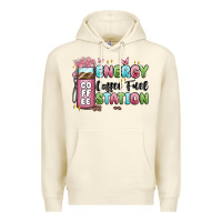 Sandshell energy coffee fuel station Premium Hoodie - MaliasSmallBusiness