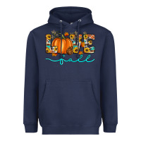 Navy love fall love Heavyweight Hoodie - Artiststas
