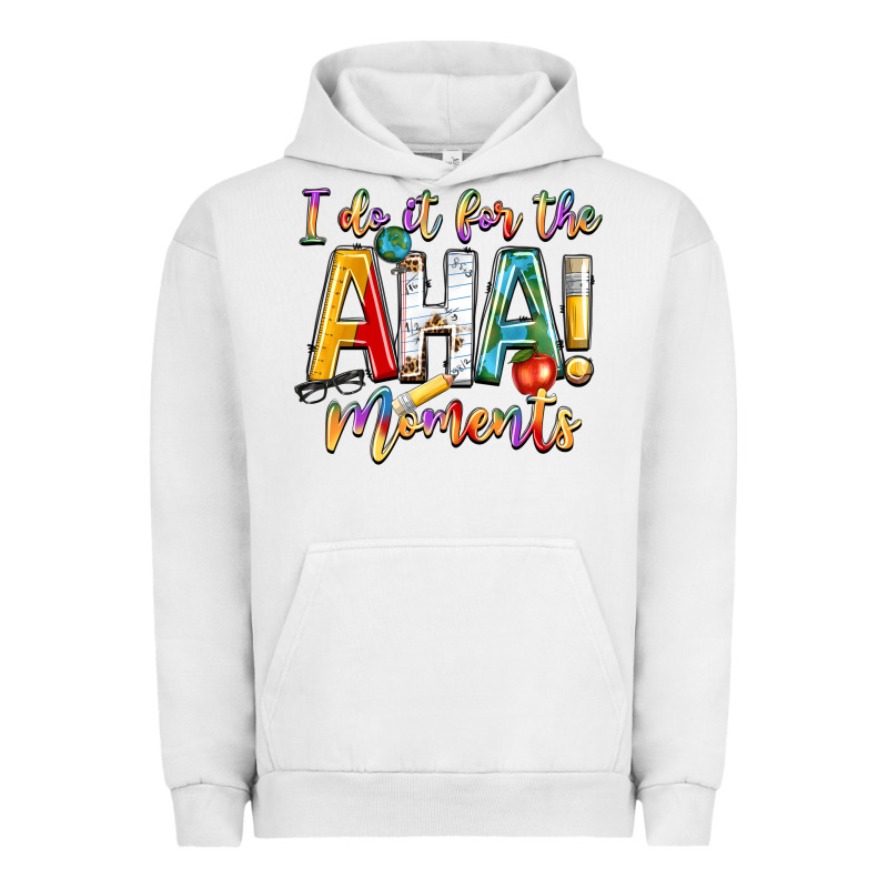 I Do It For The Aha Moments Urban Hoodie by NancyCooperArtShop | Teevron