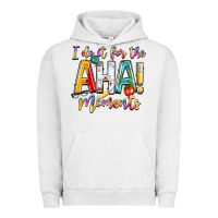 Pigment Lunar Rock i do it for the aha moments Urban Hoodie - NancyCooperArtShop