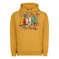 Pigment Peanut Butter i do it for the aha moments Urban Hoodie - NancyCooperArtShop