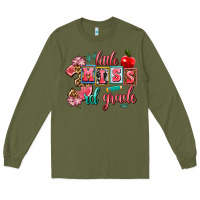 Army Green little miss 3rd grade Long Sleeve Tee - AdoDesignShop