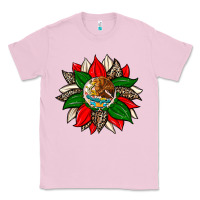 Bubblegum Pink mexican flag sunflower Classic Tee - Zillion Design Studio